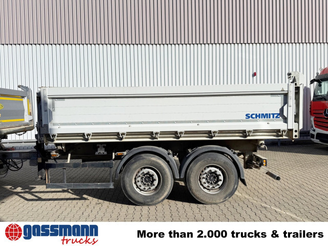Schmitz Cargobull ZKI 18-4.9, Alu-Bordwände, ca. 10m³ - Reboque basculante: foto 5 Schmitz Cargobull ZKI 18-4.9, Alu-Bordwände, ca. 10m³ - Reboque basculante: foto 5