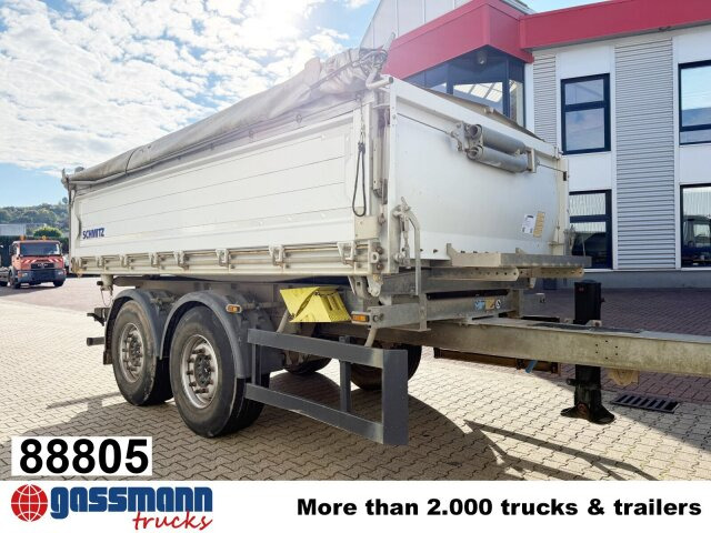 Schmitz Cargobull ZKI 18-4.9, Alu-Bordwände, ca. 10m³ - Reboque basculante: foto 1 Schmitz Cargobull ZKI 18-4.9, Alu-Bordwände, ca. 10m³ - Reboque basculante: foto 1