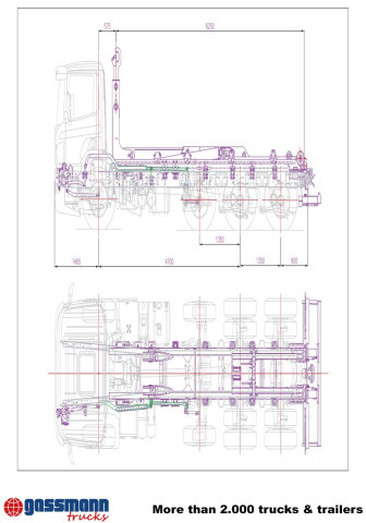 T20-57-S Abrollanlage - Caminhão polibenne: foto 3 T20-57-S Abrollanlage - Caminhão polibenne: foto 3