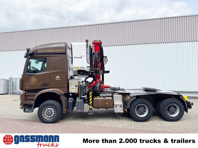 Mercedes-Benz Arocs 3351 LS 6x6, Grounder, MirrorCam, Navi, - Tractor: foto 2 Mercedes-Benz Arocs 3351 LS 6x6, Grounder, MirrorCam, Navi, - Tractor: foto 2