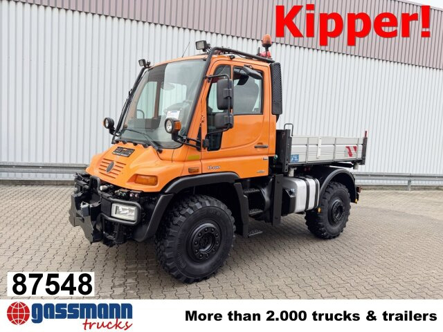 Unimog U 400 405/12 4x4, Kipper, Kommunalhydraulik, - Veículo comercial: foto 1 Unimog U 400 405/12 4x4, Kipper, Kommunalhydraulik, - Veículo comercial: foto 1