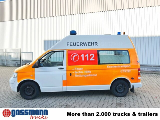 Volkswagen T5 2.5 TDI 4x2, Krankenwagen - Ambulância: foto 4 Volkswagen T5 2.5 TDI 4x2, Krankenwagen - Ambulância: foto 4