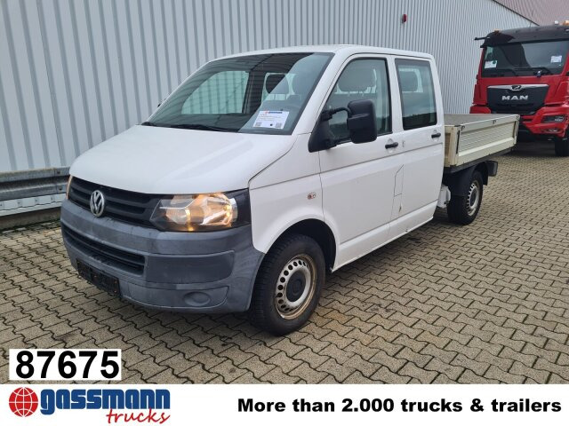 Volkswagen T5 Doka 4x2, 2.0 ltr. TDI Pritsche - Furgão caixa aberta, Carrinha cabine dupla: foto 1 Volkswagen T5 Doka 4x2, 2.0 ltr. TDI Pritsche - Furgão caixa aberta, Carrinha cabine dupla: foto 1