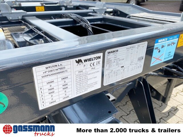 Wielton PS2P70B Abrollanhänger bis 7,25 m Behälter - Reboque ampliroll/ Multibenne: foto 5 Wielton PS2P70B Abrollanhänger bis 7,25 m Behälter - Reboque ampliroll/ Multibenne: foto 5