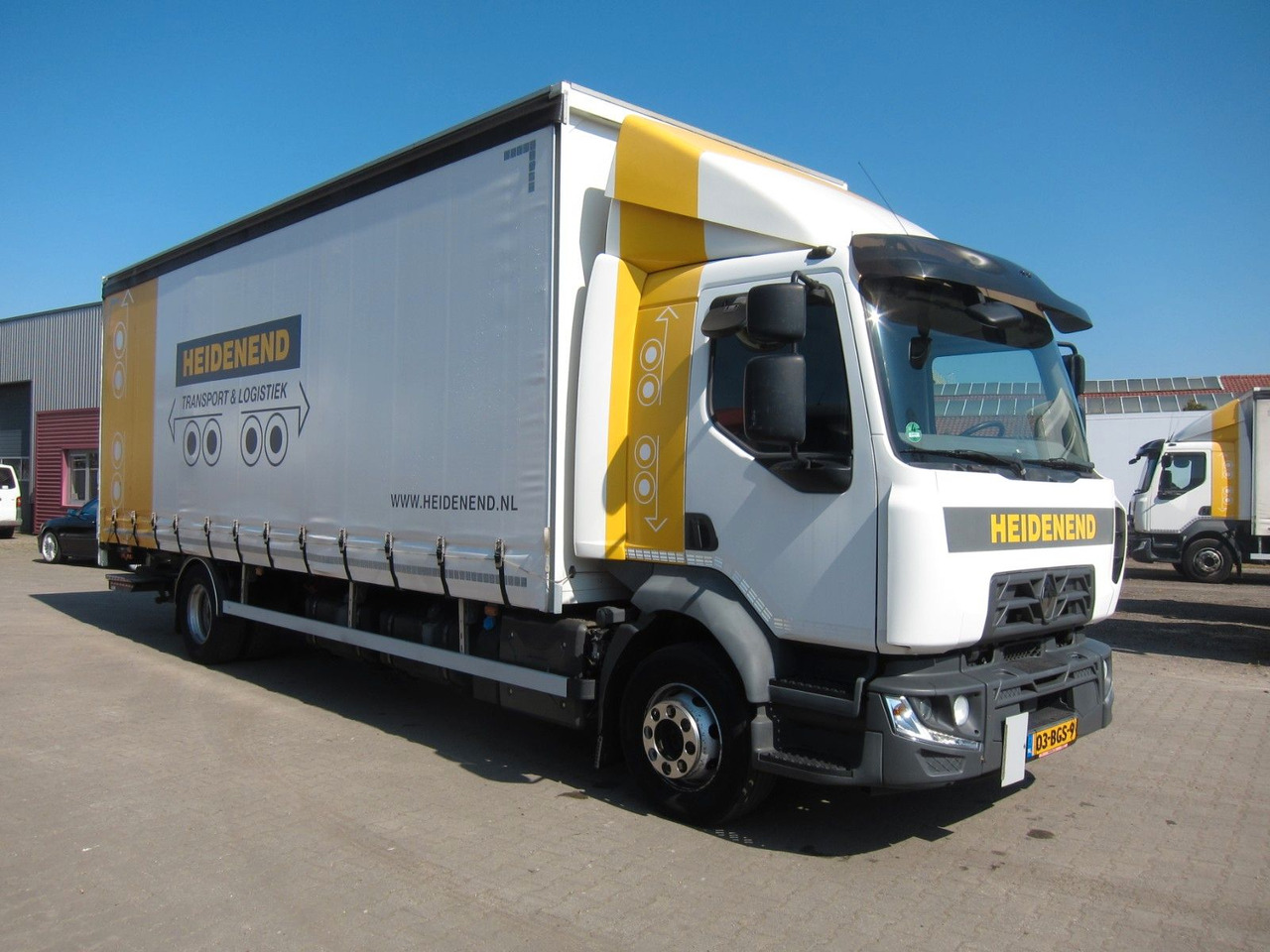 Renault D16-240 Schiebeplane Türen Faltbare LBW E6 Top! - Caminhão com lona: foto 1 Renault D16-240 Schiebeplane Türen Faltbare LBW E6 Top! - Caminhão com lona: foto 1
