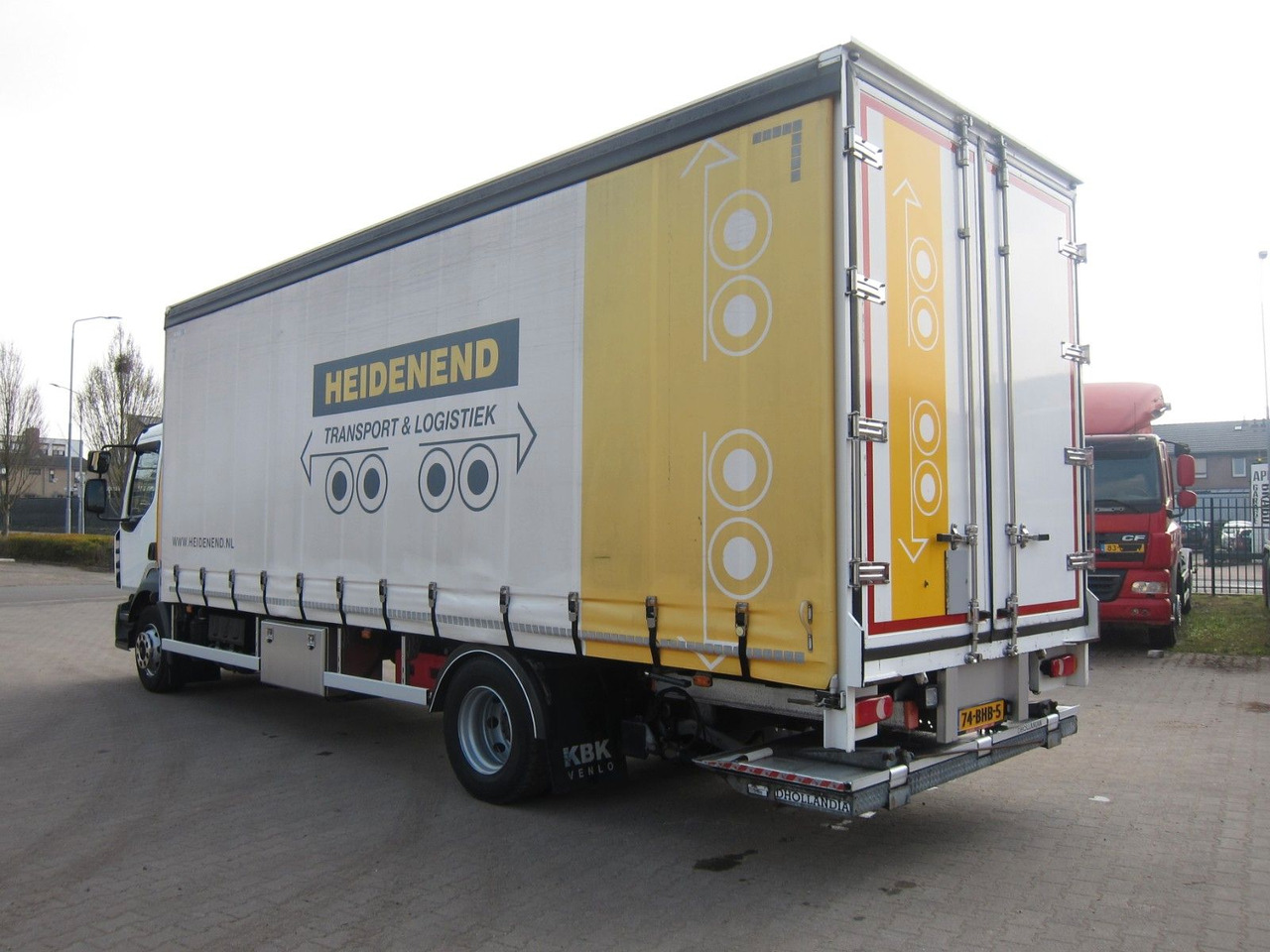 Renault D16-240 Schiebeplane Türen Faltbare LBW E6 Top! - Caminhão com lona: foto 3 Renault D16-240 Schiebeplane Türen Faltbare LBW E6 Top! - Caminhão com lona: foto 3