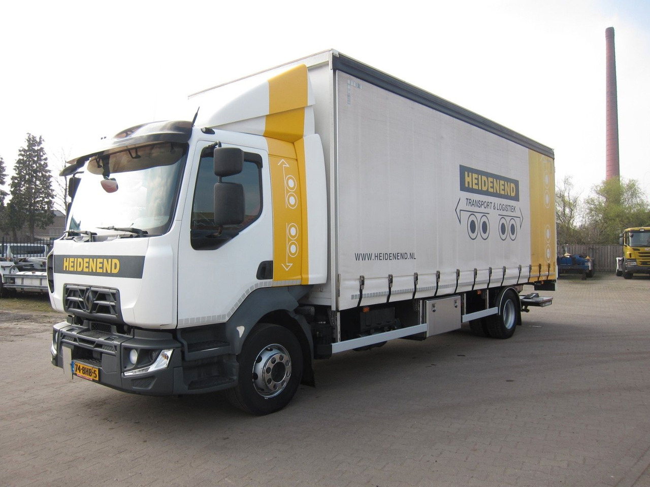 Renault D16-240 Schiebeplane Türen Faltbare LBW E6 Top! - Caminhão com lona: foto 2 Renault D16-240 Schiebeplane Türen Faltbare LBW E6 Top! - Caminhão com lona: foto 2