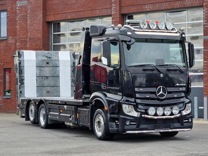 Mercedes-Benz Actros 2553 6x2 - Flabad hydraulic ramps/extension - Winch - Camera - Machine mover - Caminhão transporte de veículos: foto 2 Mercedes-Benz Actros 2553 6x2 - Flabad hydraulic ramps/extension - Winch - Camera - Machine mover - Caminhão transporte de veículos: foto 2