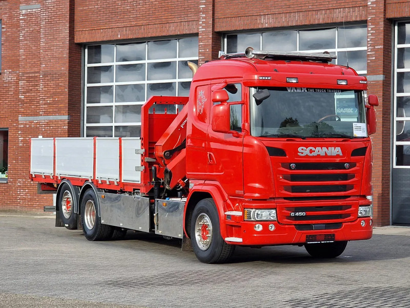Scania G450 6x2*4 - HMF 2620 K5 Crane with remote - Retarder - Steering axle - Caminhão grua: foto 2 Scania G450 6x2*4 - HMF 2620 K5 Crane with remote - Retarder - Steering axle - Caminhão grua: foto 2