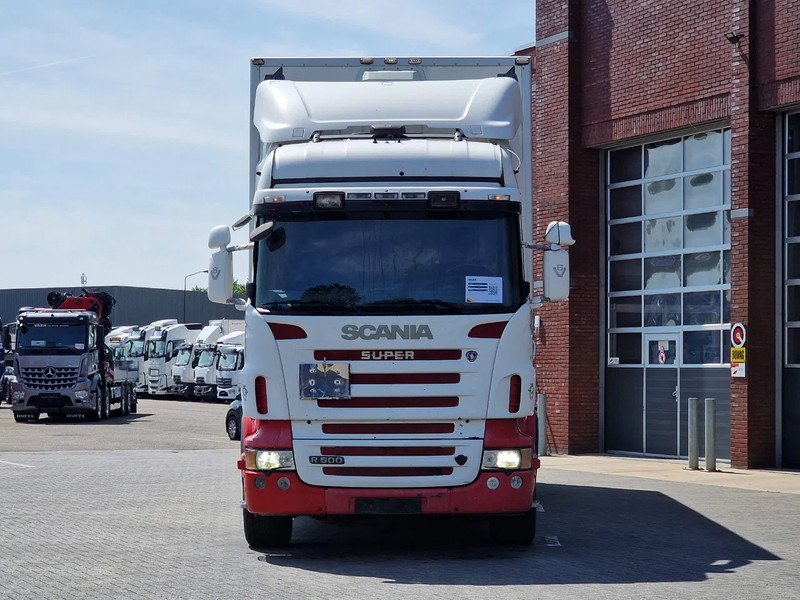 Scania R500 V8 Highline 6x2*4 - Box with side doors - Loadlift - Manual gearbox with retarder - Full air - Steering axle - Caminhão furgão: foto 2 Scania R500 V8 Highline 6x2*4 - Box with side doors - Loadlift - Manual gearbox with retarder - Full air - Steering axle - Caminhão furgão: foto 2