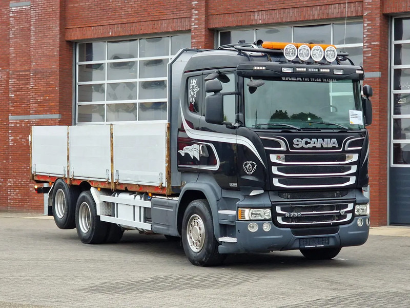 Scania R730 6x2 Steel / air, Retarder, 4500 wheelbase, 10 wheels, open box - Caminhão furgão: foto 1 Scania R730 6x2 Steel / air, Retarder, 4500 wheelbase, 10 wheels, open box - Caminhão furgão: foto 1
