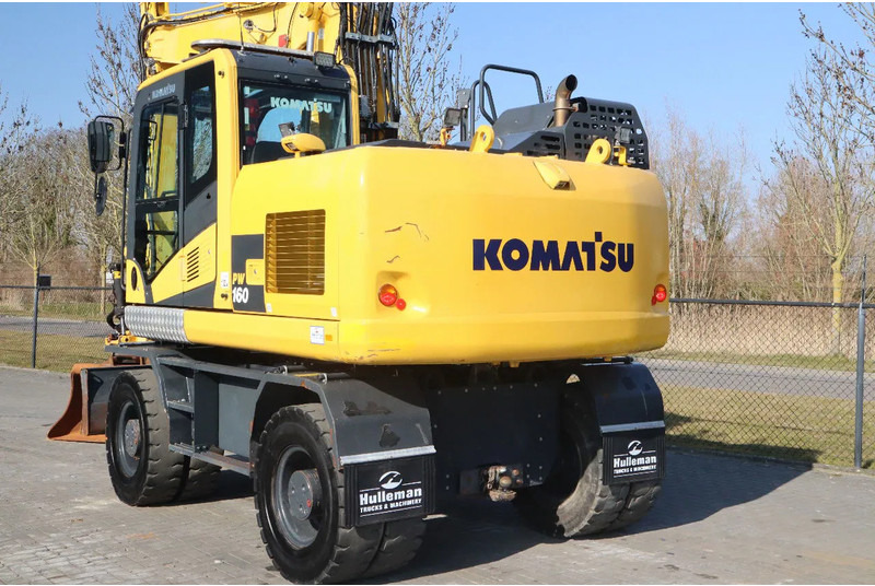 Escavadeira de rodas Komatsu PW160-11 | ENGCON TILTROTATOR | BUCKET | TRAILER HYDR.: foto 7