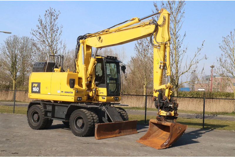 Komatsu PW160-11 | ENGCON TILTROTATOR | BUCKET | TRAILER HYDR. - Escavadeira de rodas: foto 5 Komatsu PW160-11 | ENGCON TILTROTATOR | BUCKET | TRAILER HYDR. - Escavadeira de rodas: foto 5