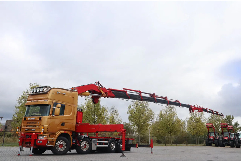 Scania R164-580 V8 8X2 | COPMA 990 | JIB | 6+4 EXT | WINCH | REMOTE - Caminhão grua: foto 2 Scania R164-580 V8 8X2 | COPMA 990 | JIB | 6+4 EXT | WINCH | REMOTE - Caminhão grua: foto 2