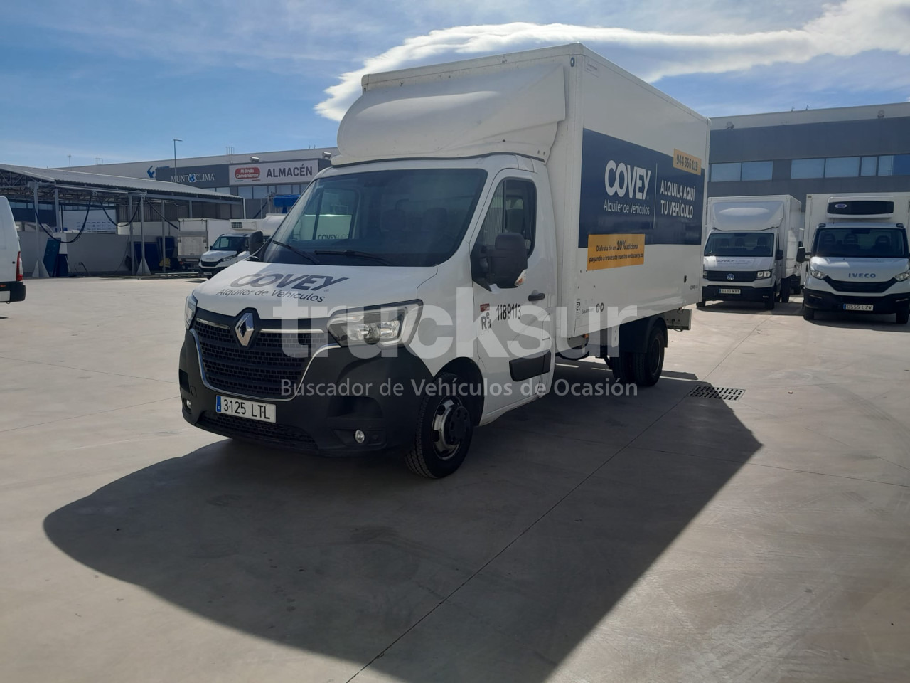 RENAULT 165.35 GV - Carrinha de contentor: foto 2 RENAULT 165.35 GV - Carrinha de contentor: foto 2