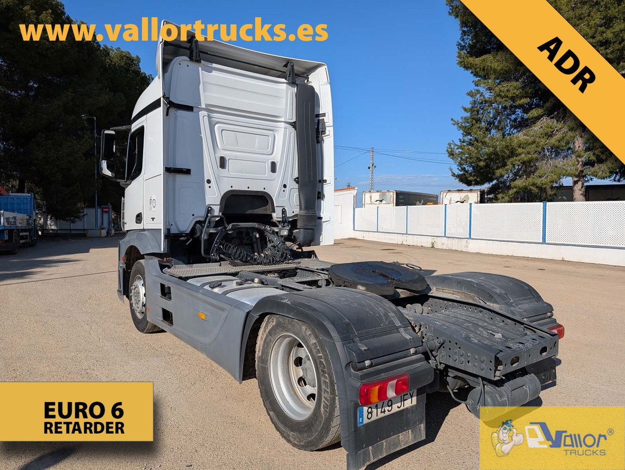 Mercedes Actros 1845 LS - Tractor: foto 3 Mercedes Actros 1845 LS - Tractor: foto 3