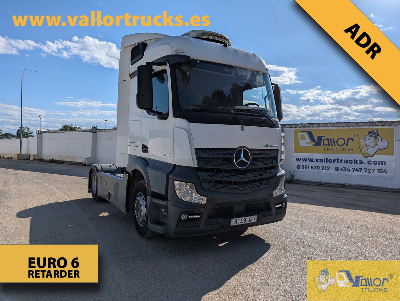 Mercedes Actros 1845 LS - Tractor: foto 2 Mercedes Actros 1845 LS - Tractor: foto 2