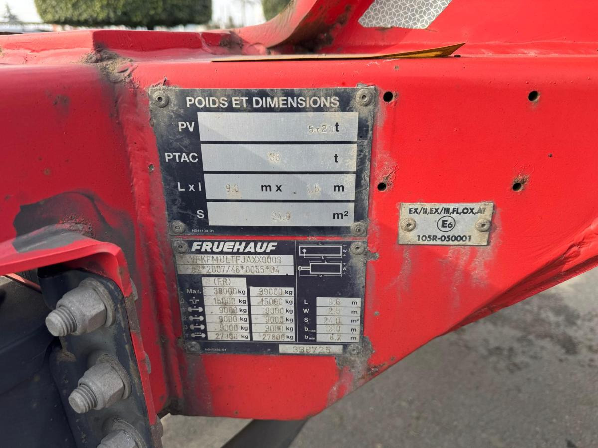 Semireboque transportador de contêineres/ Caixa móvel Fruehauf: foto 6