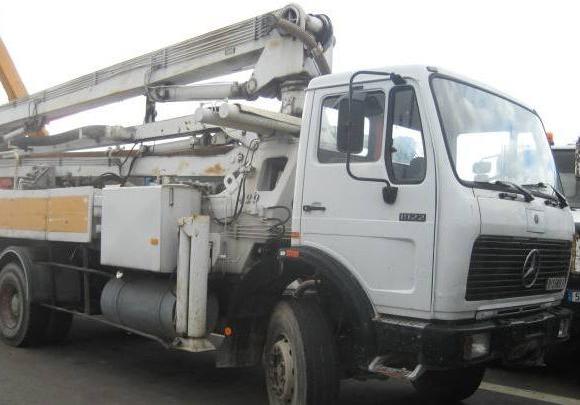 Mercedes SK 1922 - Autobomba de betão: foto 1 Mercedes SK 1922 - Autobomba de betão: foto 1