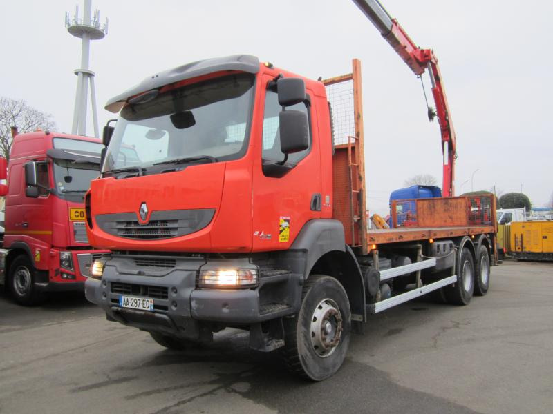 Renault Kerax 370 DXI - Camião de caixa aberta/ Plataforma: foto 1 Renault Kerax 370 DXI - Camião de caixa aberta/ Plataforma: foto 1