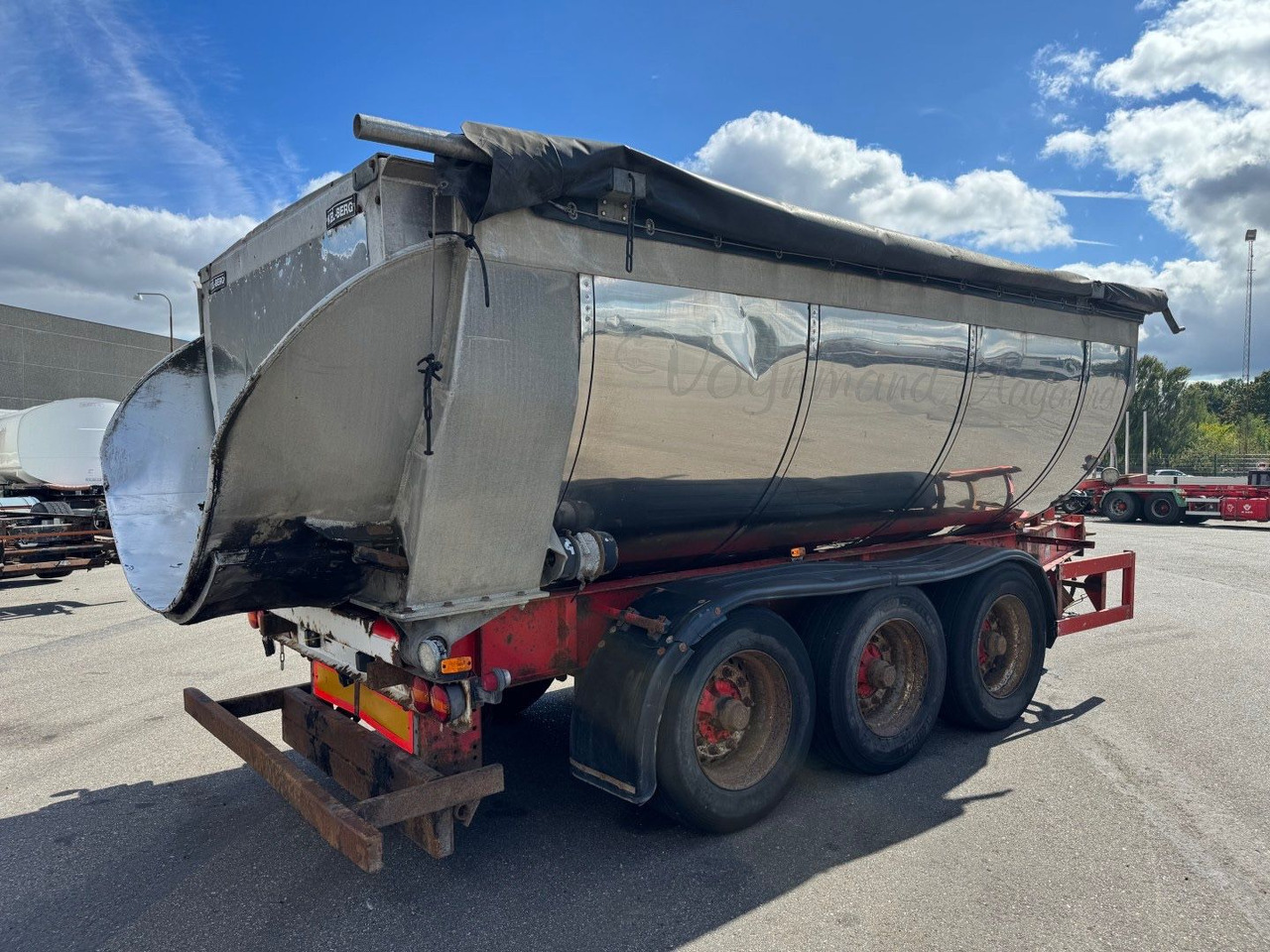 Kel-Berg 3 axle Asphalt tipper / Asphalt Kipper - Reboque basculante: foto 4 Kel-Berg 3 axle Asphalt tipper / Asphalt Kipper - Reboque basculante: foto 4