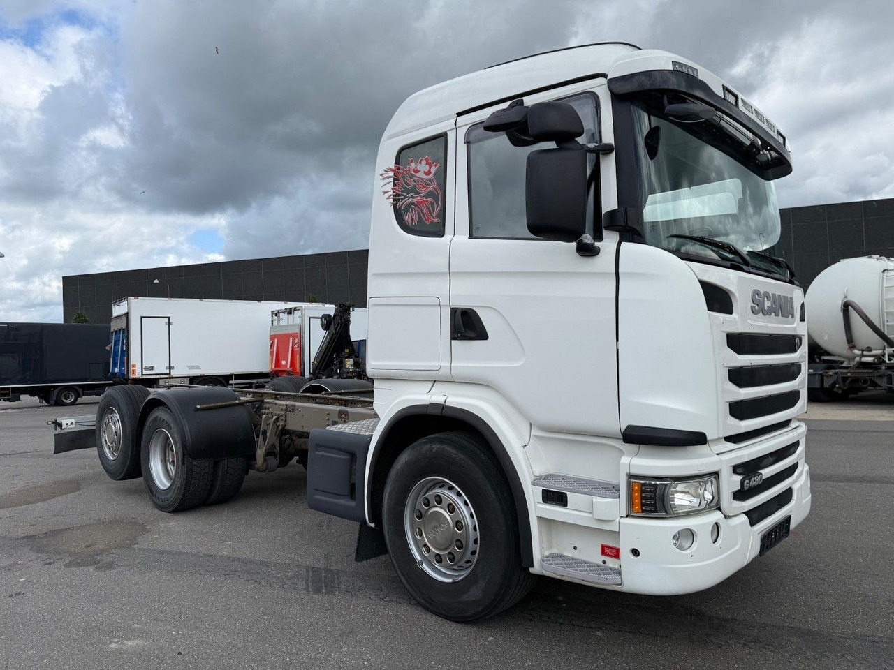 Scania G480 6x2*4 ADR Chassis / Fahrgestell / Retarder - Caminhão chassi: foto 2 Scania G480 6x2*4 ADR Chassis / Fahrgestell / Retarder - Caminhão chassi: foto 2