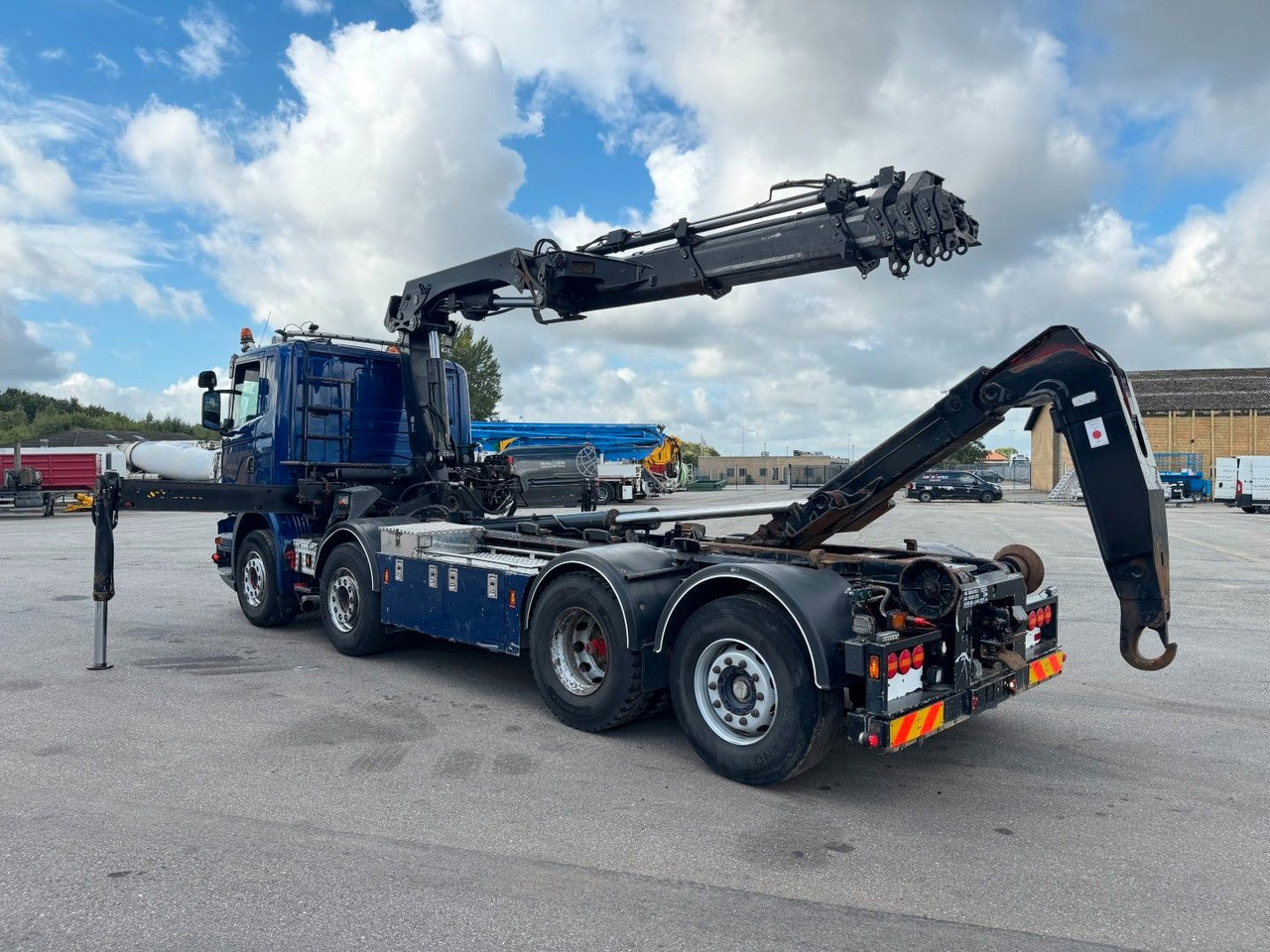 Scania G480 8x2*6 Hakenlift / Hiab 244 EP-5 Hipro - Caminhão grua: foto 4 Scania G480 8x2*6 Hakenlift / Hiab 244 EP-5 Hipro - Caminhão grua: foto 4