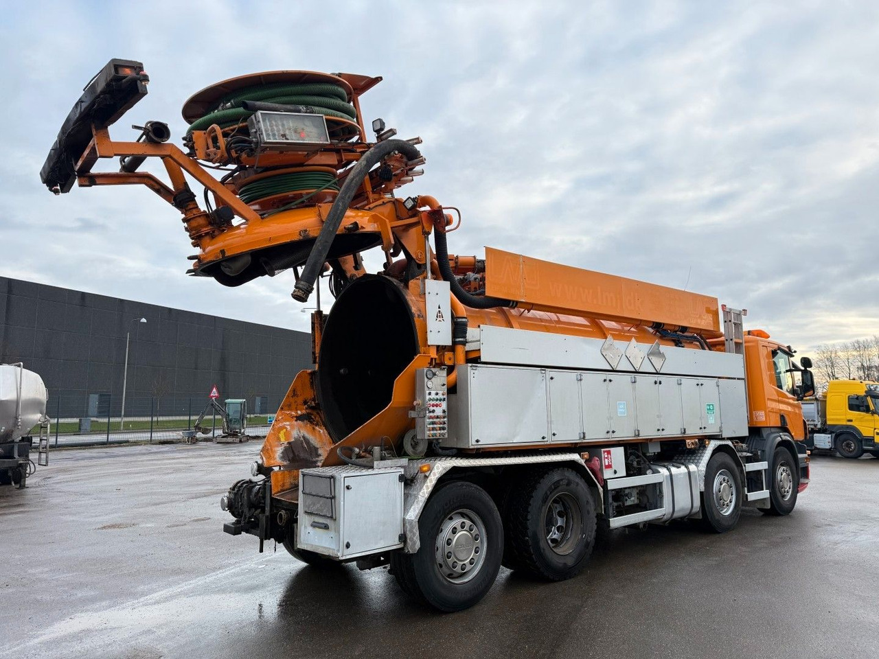 Scania P380 8x2*6 Hvidtved Larsen Flexline 414 - Caminhão limpa fossa: foto 5 Scania P380 8x2*6 Hvidtved Larsen Flexline 414 - Caminhão limpa fossa: foto 5