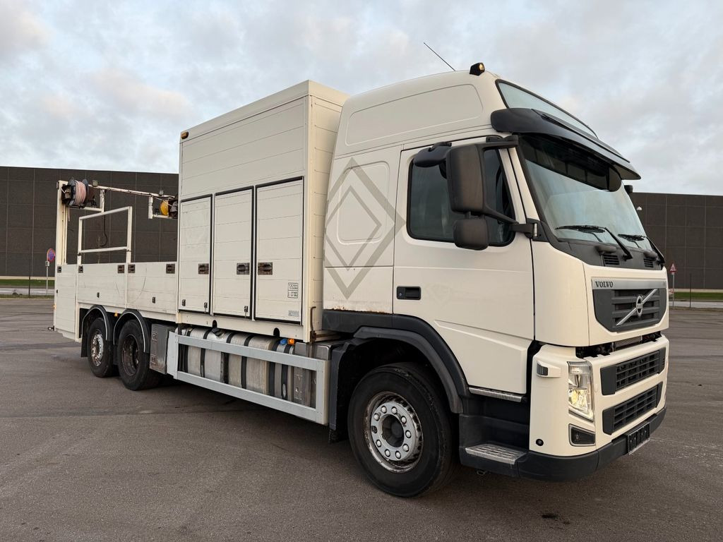 Volvo FM 410 6x2 Euro 5 - Furgão caixa aberta, Carrinha cabine dupla: foto 2 Volvo FM 410 6x2 Euro 5 - Furgão caixa aberta, Carrinha cabine dupla: foto 2