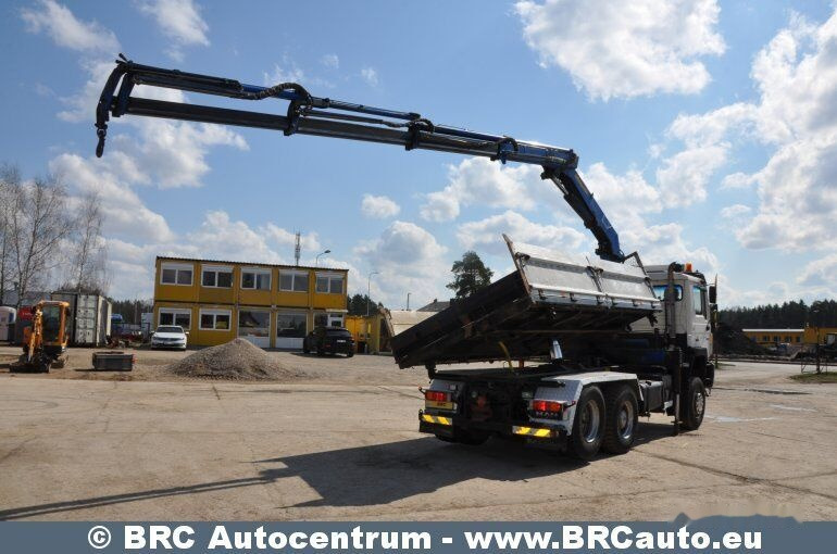 MAN 19.322 6X4 manipuliatorius HMF1453(B3) - Caminhão basculante, Caminhão grua: foto 5 MAN 19.322 6X4 manipuliatorius HMF1453(B3) - Caminhão basculante, Caminhão grua: foto 5
