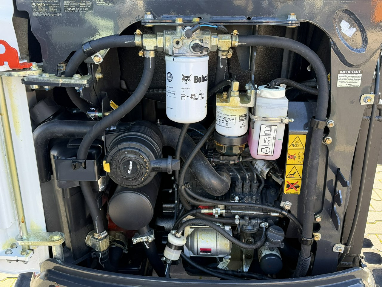 Mini escavadeira Bobcat E19 Komplet Łyżek Mało Używana Przepracowane tylko 90mth: foto 20