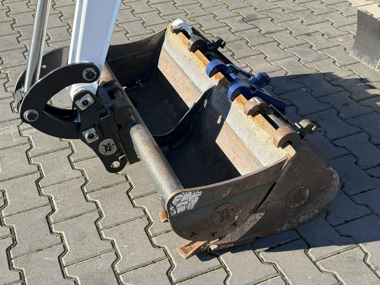 Mini escavadeira Bobcat E19 Komplet Łyżek Mało Używana Przepracowane tylko 90mth: foto 12