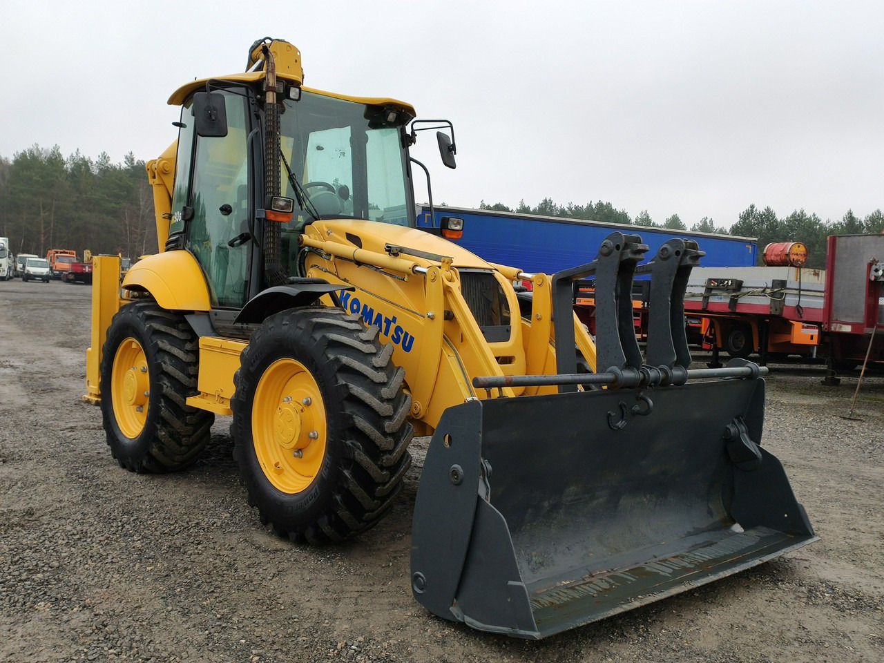 Komatsu WB 93S-5E0 Bez Luzów Zadbana Sprawna Super Stan !!! - Retroescavadeira: foto 2 Komatsu WB 93S-5E0 Bez Luzów Zadbana Sprawna Super Stan !!! - Retroescavadeira: foto 2