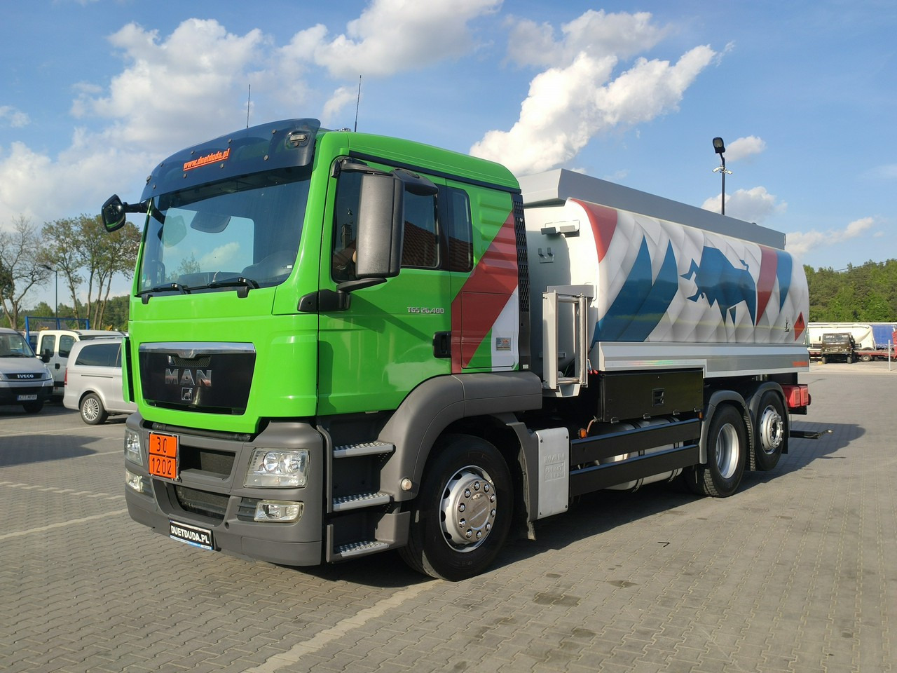 MAN TGA 26.400 Autocysterna z Dystrybucją Ważne TDT - Caminhão tanque: foto 3 MAN TGA 26.400 Autocysterna z Dystrybucją Ważne TDT - Caminhão tanque: foto 3