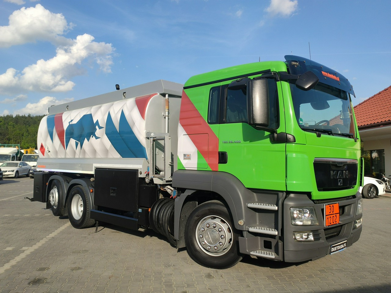 MAN TGA 26.400 Autocysterna z Dystrybucją Ważne TDT - Caminhão tanque: foto 1 MAN TGA 26.400 Autocysterna z Dystrybucją Ważne TDT - Caminhão tanque: foto 1