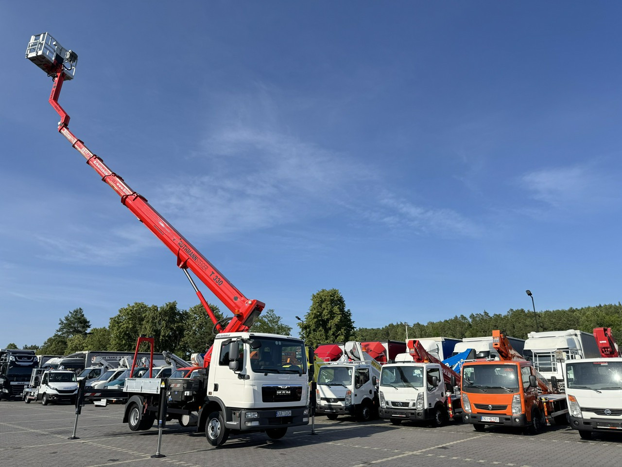 MAN TGL 7.150 Zwyżka Ruthmann T330 33-Metry DMC 7500KG 21m w Bok - Caminhão com plataforma aérea: foto 5 MAN TGL 7.150 Zwyżka Ruthmann T330 33-Metry DMC 7500KG 21m w Bok - Caminhão com plataforma aérea: foto 5