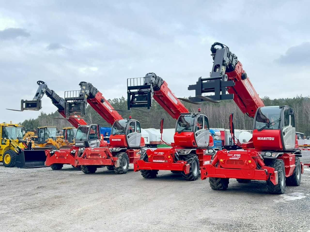Manitou MRT 1850 ROTO Teleskopowa Obrotowa Dźwig 2150,2140,2540 - Empilhador telescópico: foto 1 Manitou MRT 1850 ROTO Teleskopowa Obrotowa Dźwig 2150,2140,2540 - Empilhador telescópico: foto 1