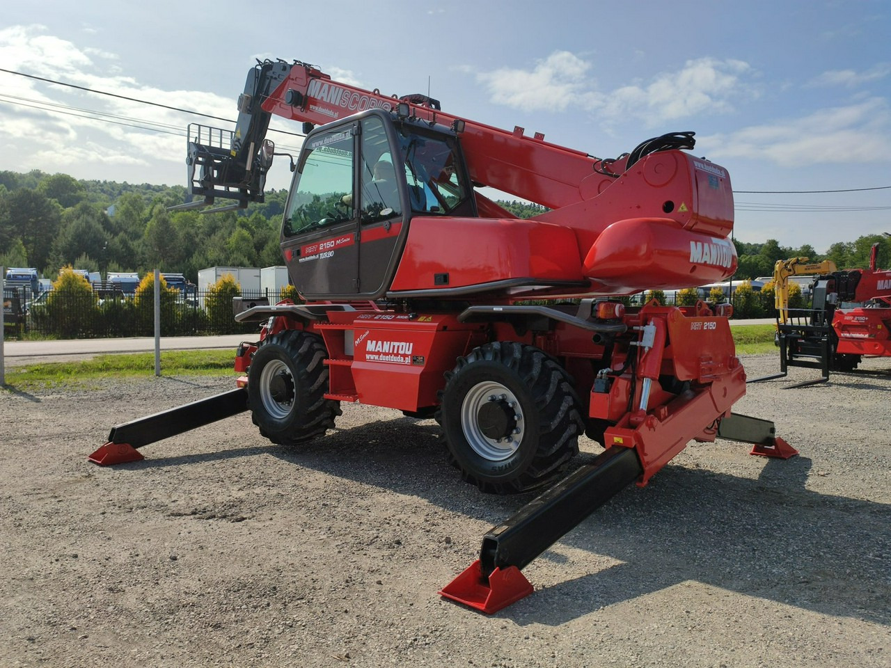 Manitou MRT 2150 ROTO Ładowarka Teleskopowa Obrotowa 2550 1850 1840 - Empilhador telescópico: foto 5 Manitou MRT 2150 ROTO Ładowarka Teleskopowa Obrotowa 2550 1850 1840 - Empilhador telescópico: foto 5