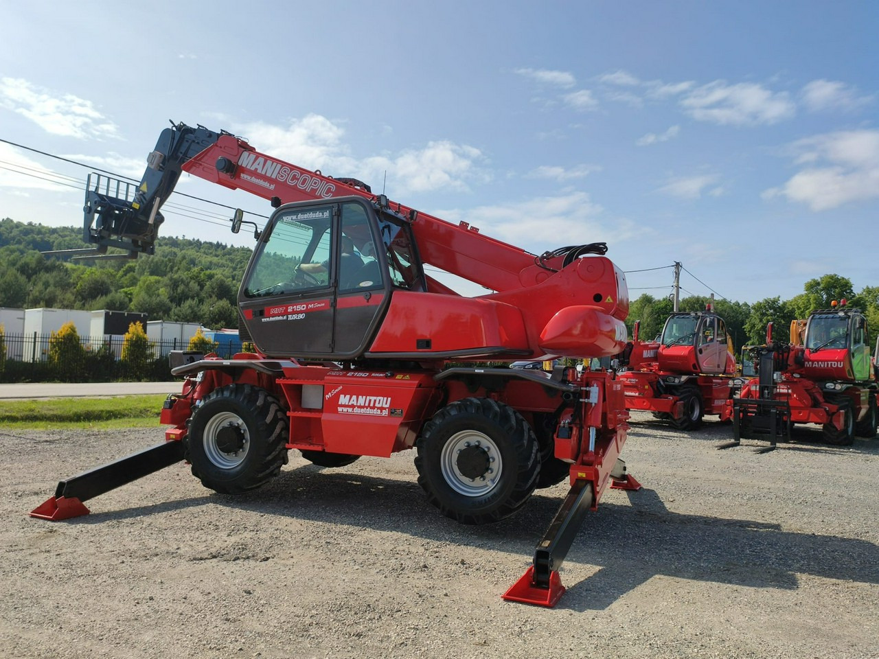 Manitou MRT 2150 ROTO Ładowarka Teleskopowa Obrotowa 2550 1850 1840 - Empilhador telescópico: foto 4 Manitou MRT 2150 ROTO Ładowarka Teleskopowa Obrotowa 2550 1850 1840 - Empilhador telescópico: foto 4