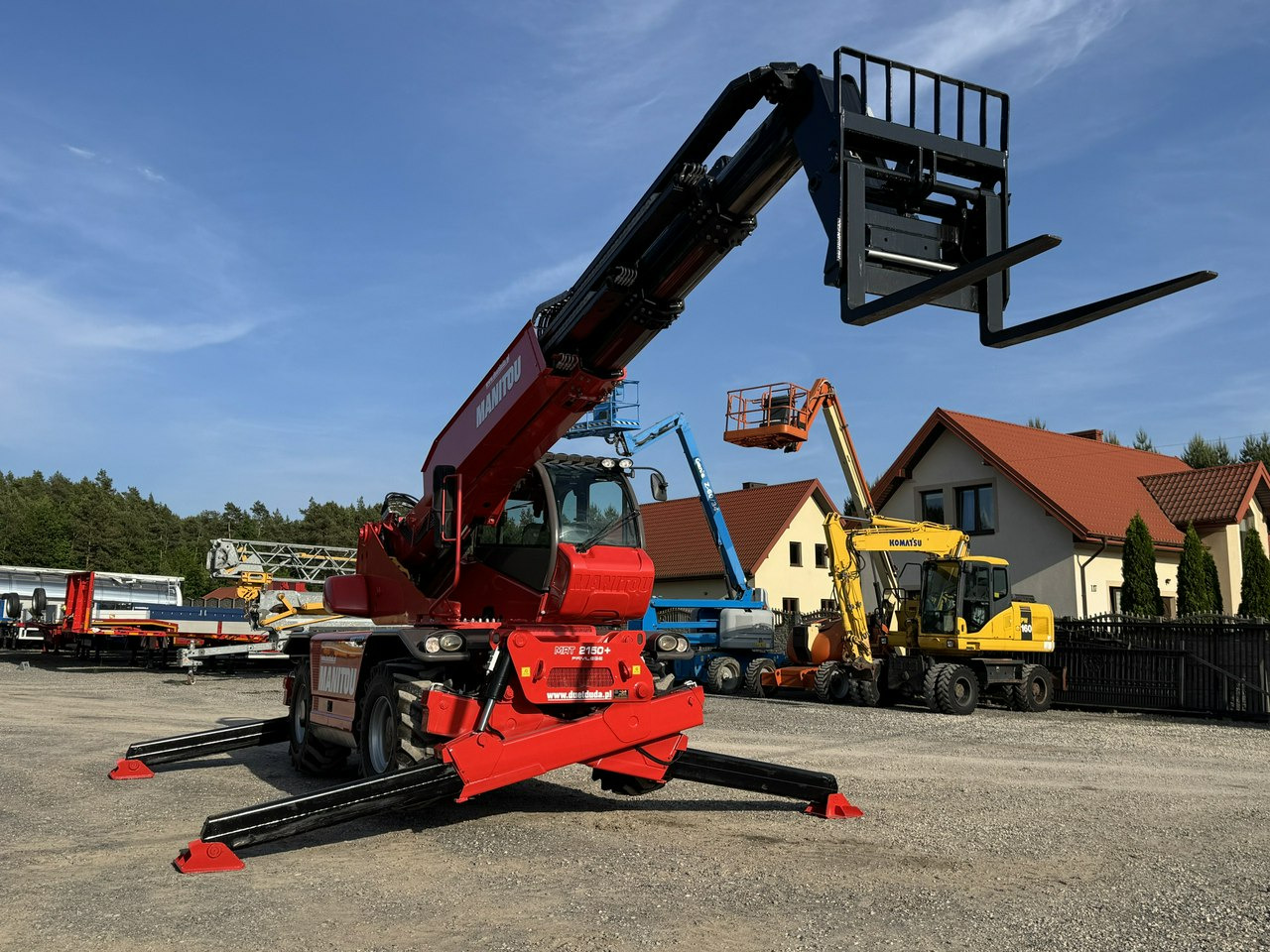 Manitou MRT 2150 ROTO Ładowarka Teleskopowa Obrotowa 2550 - Empilhador telescópico: foto 3 Manitou MRT 2150 ROTO Ładowarka Teleskopowa Obrotowa 2550 - Empilhador telescópico: foto 3