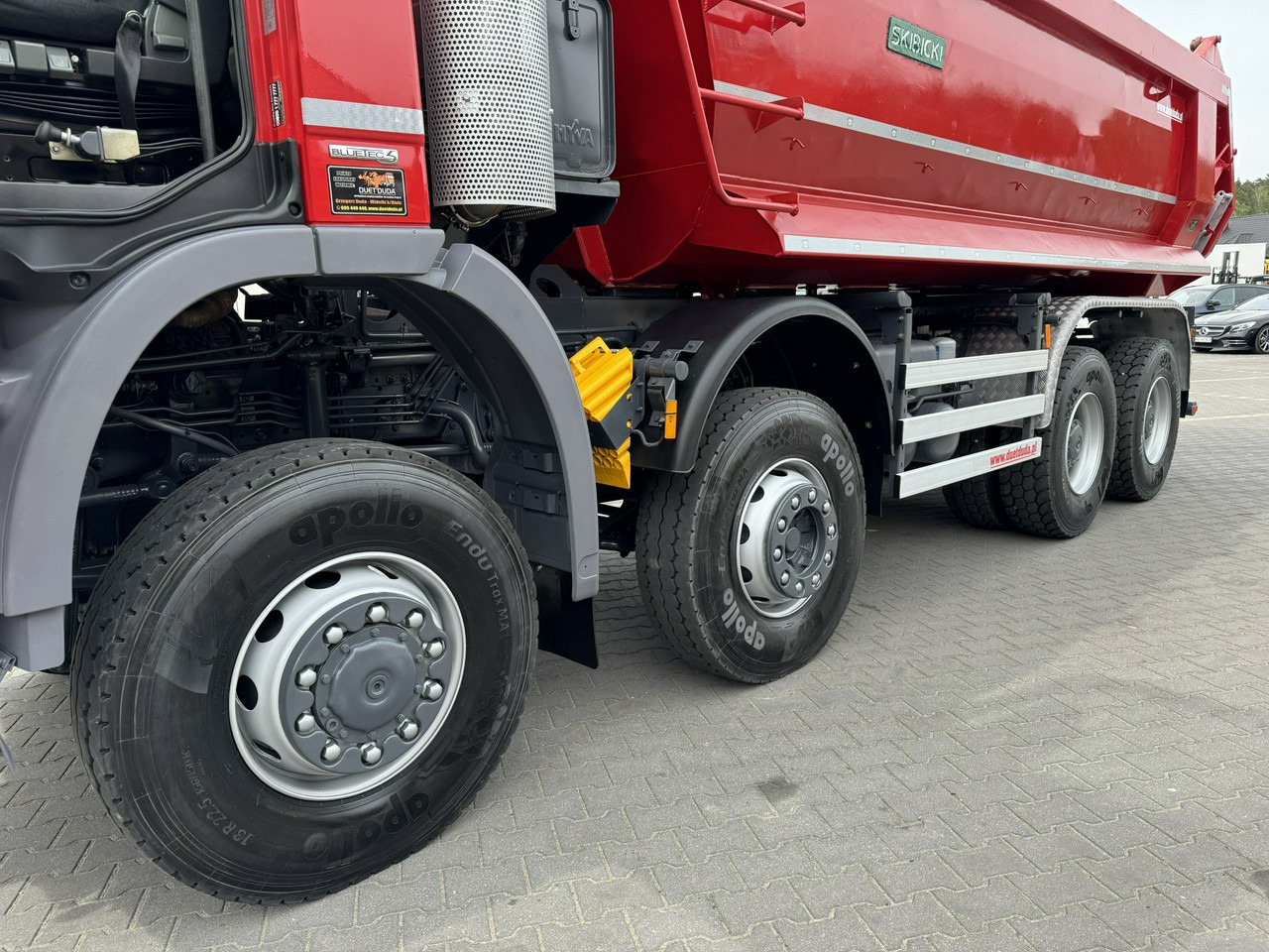 Caminhão basculante Mercedes Actros 4141 8x6 Wywrot SKIBICKI Automat EPS ze Sprzegłem !!!: foto 22