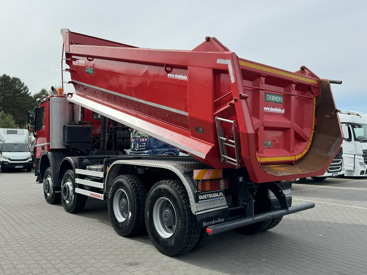 Caminhão basculante Mercedes Actros 4141 8x6 Wywrot SKIBICKI Automat EPS ze Sprzegłem !!!: foto 17