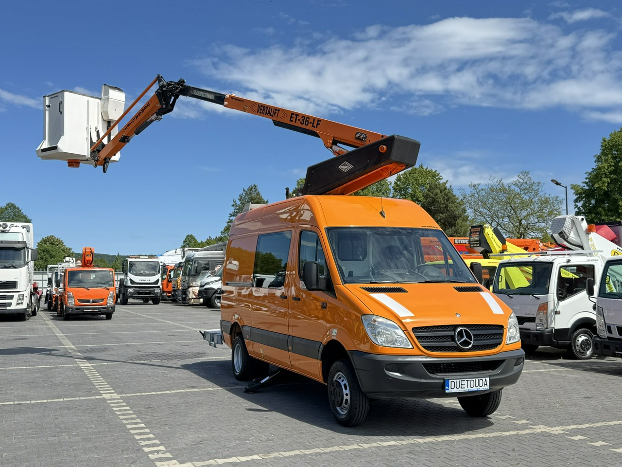 Mercedes Sprinter Zwyżka Podnośnik Koszowy VERSALIFT KLUBB ET-36-LF UDT - Caminhão com plataforma aérea: foto 3 Mercedes Sprinter Zwyżka Podnośnik Koszowy VERSALIFT KLUBB ET-36-LF UDT - Caminhão com plataforma aérea: foto 3