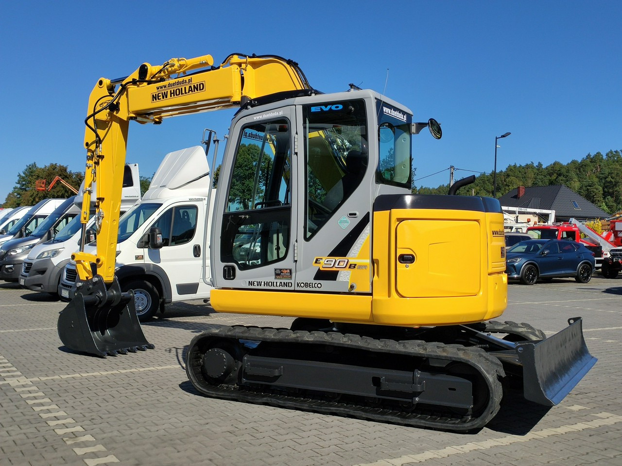 New Holland E90B SR -2 Gąsienicowa 10ton - Mini escavadeira: foto 5 New Holland E90B SR -2 Gąsienicowa 10ton - Mini escavadeira: foto 5
