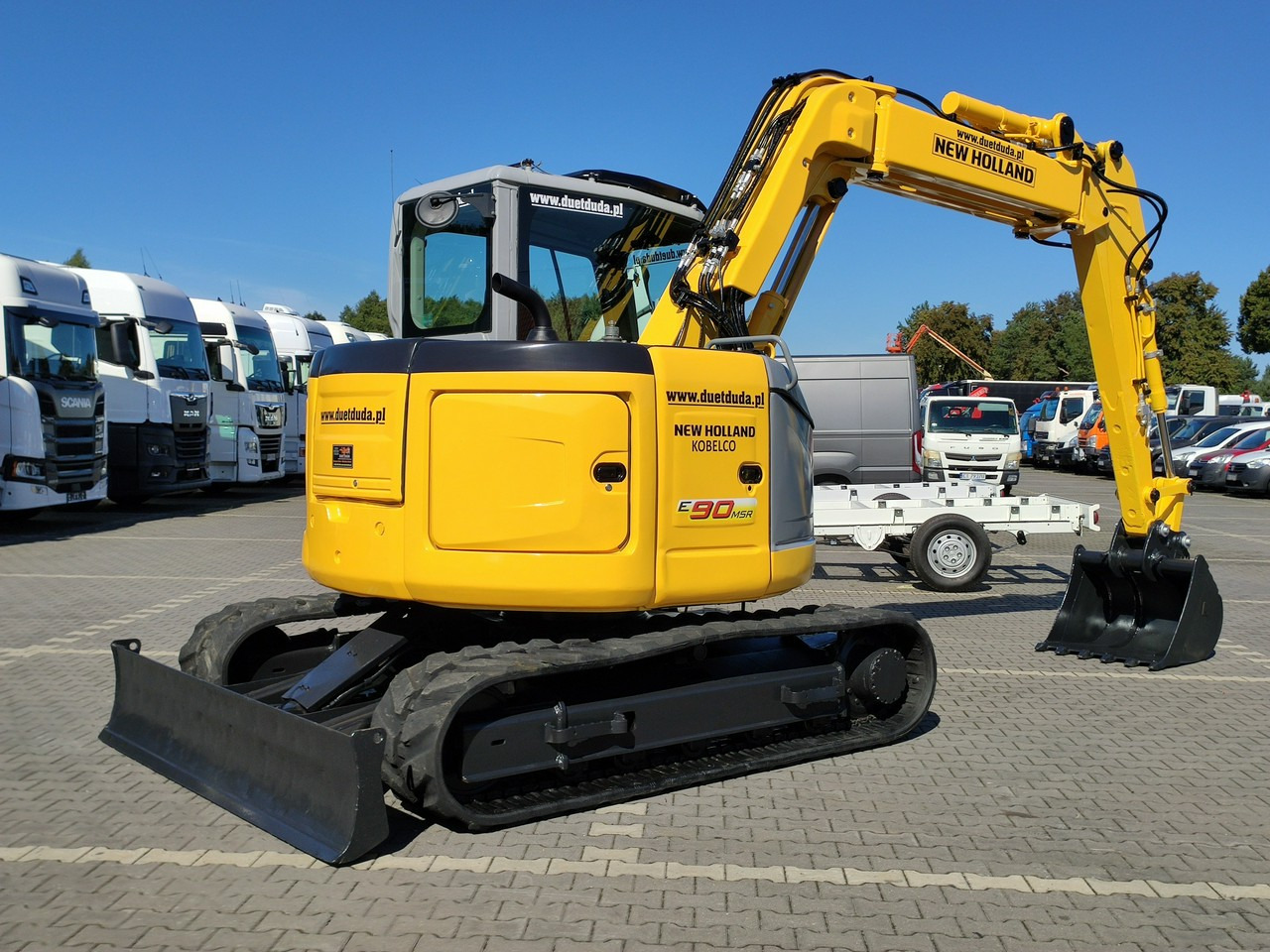 New Holland E90B SR -2 Gąsienicowa 10ton - Mini escavadeira: foto 4 New Holland E90B SR -2 Gąsienicowa 10ton - Mini escavadeira: foto 4