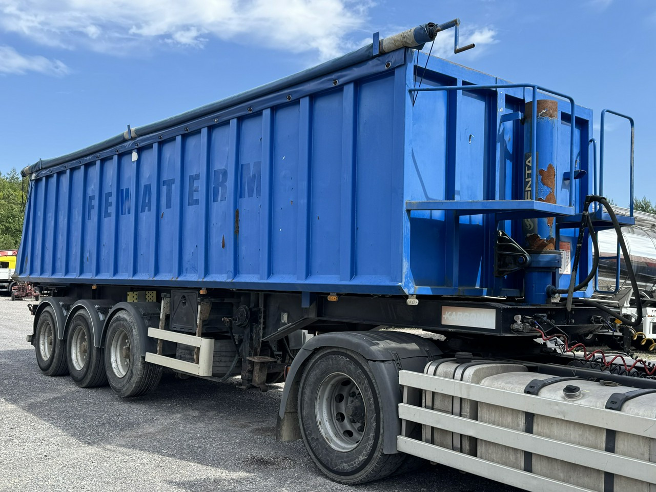 Ovibos Kargomil 35m STALOWA OKAZJA Stan Dobry !!! - Semireboque basculante: foto 4 Ovibos Kargomil 35m STALOWA OKAZJA Stan Dobry !!! - Semireboque basculante: foto 4