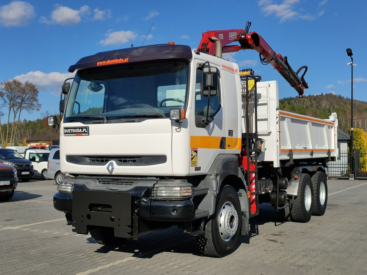 Renault Kerax 26.370 6x4 Mocny HDS FASSI F110 - Caminhão basculante, Caminhão grua: foto 2 Renault Kerax 26.370 6x4 Mocny HDS FASSI F110 - Caminhão basculante, Caminhão grua: foto 2