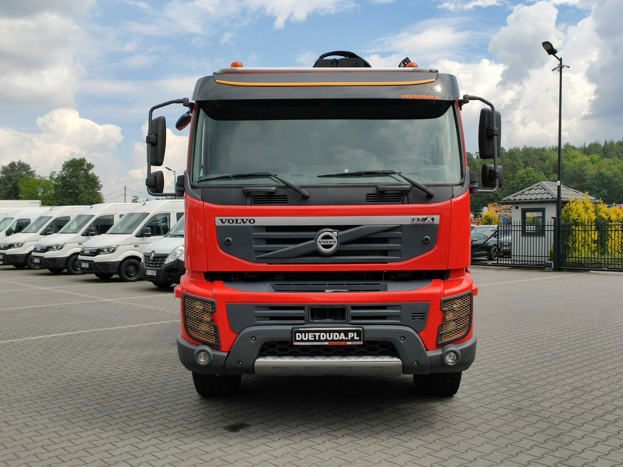 Caminhão basculante, Caminhão grua Volvo FMX 410 6x4 13L HDS Radiowy Hydroburta: foto 12