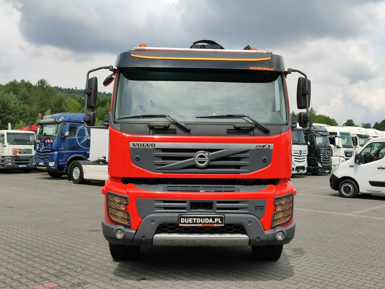 Caminhão basculante, Caminhão grua Volvo FMX 410 6x4 13L HDS Radiowy Hydroburta: foto 16