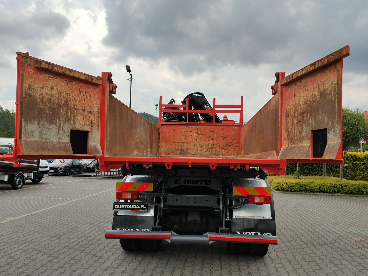 Caminhão basculante, Caminhão grua Volvo FMX 410 6x4 13L HDS Radiowy Hydroburta: foto 7